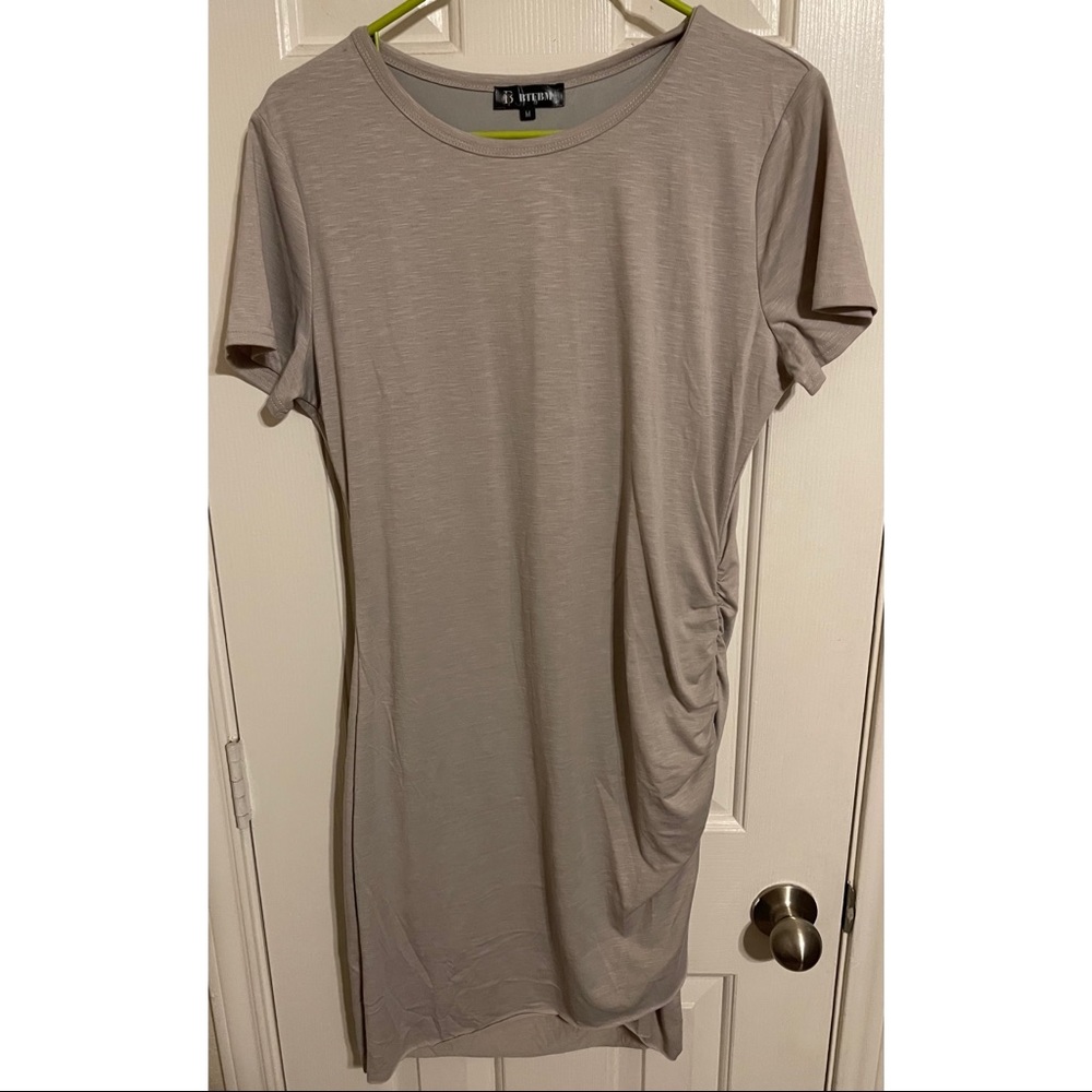 Mini t-shirt sheath dress